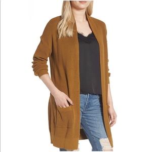 Bp Stitch Curve Hem Cardigan Sweater. 🍂